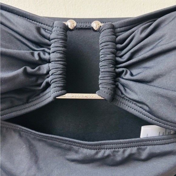 MICHAEL Michael Kors Black One-Piece Swimsuit with Cutout - Picture 8 of 12